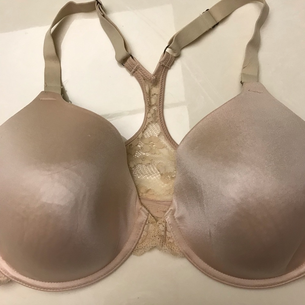 Racerback bra with lace
